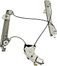 Front, Driver Side Power Window Regulator, With Motor