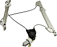 Front, Driver Side Power Window Regulator, With Motor