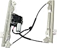 Front, Passenger Side Power Window Regulator, With Motor