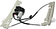 Front, Passenger Side Power Window Regulator, With Motor