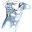 Front, Passenger Side, Upper Door Hinge