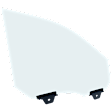 Front, Passenger Side Door Glass, Green Tint, With Clip, Replaces NAGS No. DD11815GTY