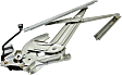 Rear, Passenger Side Power Window Regulator, With Motor
