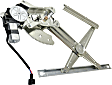 Rear, Passenger Side Power Window Regulator, With Motor