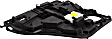 Rear, Passenger Side Window Regulator, Power, With Panel