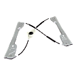 Rear, Passenger Side Power Window Regulator, Without Motor