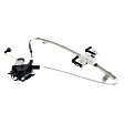 Rear, Driver Side Window Regulator, Power