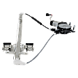 Rear, Driver Side Window Regulator, Power