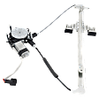 Rear, Driver Side Window Regulator, Power