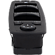 Front, Driver Side Window Switch, Black, 10-Button, 4-Door