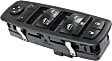 Front, Driver Side Window Switch, Black, 10-Button, with Auto Up/Down, without Power Folding Mirror Switch