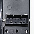 Front, Driver Side Window Switch, Black, 10-Button, with Auto Up/Down, without Power Folding Mirror Switch