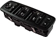2012 Dodge Grand Caravan - Front, Driver Side Window Switch, with Power Sliding Door, Black