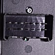 2010 Chrysler Town & Country - Front, Driver Side Window Switch, with Power Rear Windows, with Power Folding Mirrors, Black
