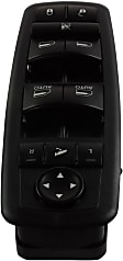 2010 Dodge Grand Caravan - Front, Driver Side Window Switch, with Power Sliding Door, with Power Rear Windows, with Power Folding Mirrors, Black