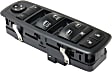 2013 Dodge Charger - Front, Driver Side Window Switch, With Driver and Passenger Auto Down, Black