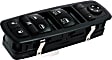 Front, Driver Side Window Switch, Black