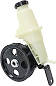 Power Steering Pump With Pulley, With Reservoir