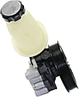 Power Steering Pump With Pulley, With Reservoir