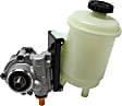 Power Steering Pump Without Pulley, With Reservoir