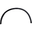 Rear, Passenger Side Fender Trim, Textured Black
