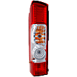 Driver Side Tail Light, with Bulb, Halogen, Clear Lens, Base Model