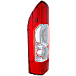 Driver Side Tail Light, with Bulb, Halogen, Clear Lens, Base Model