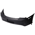 Rear Primed Bumper Cover, Without Parking Aid Sensor Holes, SRT8 Model