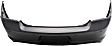 Rear Primed Bumper Cover, With Parking Aid Sensor Holes, SRT8 Model