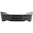 Rear Primed Bumper Cover, With Parking Aid Sensor Holes, SRT8 Model, CAPA CERTIFIED