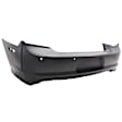 Rear Primed Bumper Cover, With Parking Aid Sensor Holes, SRT8 Model, CAPA CERTIFIED
