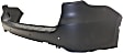Rear Primed Bumper Cover, For Models with Parking Aid Sensor, without Blind Spot Sensor