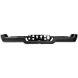 2019 Ram 1500 Big Horn - Step Bumper, For Models With Single Exhaust, Painted Black, Face Bar Only; Without pad provision, Without mounting bracket(s)