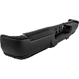2024 Ram 2500 - Rear Step Bumper, Crew Cab Pickup, For Models With Park Assist System, Dual  Wheels and Fog Lights, Painted Black, Face Bar and Pads, With mounting bracket(s)