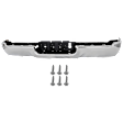 2020 Ram 2500 - Step Bumper, For Models Without Park Assist System and Fog Lights, Chrome, Face Bar and Pads, Without mounting bracket(s)