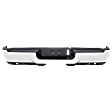 2019-2024 Ram 2500 - Step Bumper, Chrome, Face Bar Only, without Pad Provision, For Models without Park Assist System, with Fog Lights