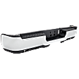 2019-2024 Ram 2500 - Step Bumper, Chrome, Face Bar Only, without Pad Provision, For Models without Park Assist System, with Fog Lights