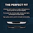 2019-2024 Ram 2500 - Step Bumper, Chrome, Face Bar Only, without Pad Provision, For Models without Park Assist System, with Fog Lights