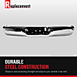 2019-2024 Ram 2500 - Step Bumper, Chrome, Face Bar Only, without Pad Provision, For Models without Park Assist System, with Fog Lights