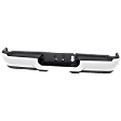 2019-2024 Ram 2500 - Step Bumper, Chrome, Face Bar Only, without Pad Provision, For Models with Park Assist System and Single Rear Wheels, without Fog Lights