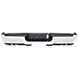 2024 Ram 2500 Tradesman - Step Bumper, For Models With Park Assist System, Single Rear Wheels and Fog Lights, Chrome, Face Bar Only; Without pad provision, Without mounting bracket(s)