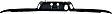 Center Bumper Step Pad, Black