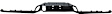 Center Bumper Step Pad, Black