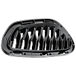 Rear, Driver Side Bumper Grille, Textured Black