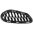 Rear, Driver Side Bumper Grille, Textured Black