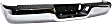 2013-2018 Ram 2500 - Step Bumper, Chrome Face Bar and Pads Without mounting bracket(s)