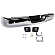 Step Bumper, Chrome Face Bar and Pads Without mounting bracket(s)