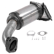 2011-2016 Dodge Journey - Front, Passenger Side (Firewall Side) Catalytic Converter, Federal EPA, 46-State Cannot ship to/installed in vehicles purchased in CA/CO/NY/ME, AWD, 3.6L Engine