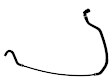 17-12-7-534-527 Coolant Reservoir Hose - Sold Individually