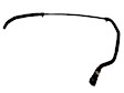 CHE0479 Water Hose Upper Radiator Hose to Expansion Tank (Vent Hose) - Replaces OE Number 17-12-7-565-094